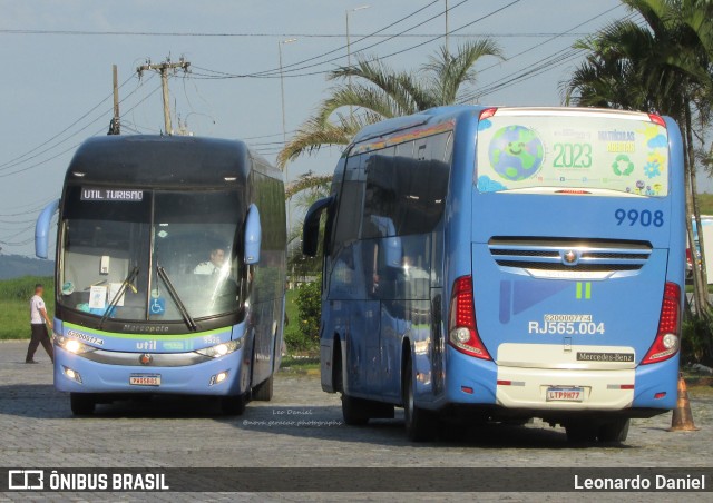 UTIL - União Transporte Interestadual de Luxo 9526 na cidade de Resende, Rio de Janeiro, Brasil, por Leonardo Daniel. Número da foto: #11072178.
