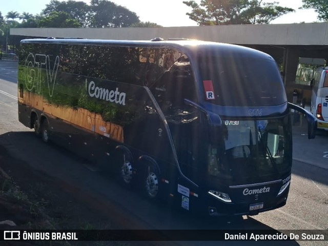 Viação Cometa 721304 na cidade de Ribeirão Preto, São Paulo, Brasil, por Daniel Aparecido De Souza. ID da foto: 11070354.