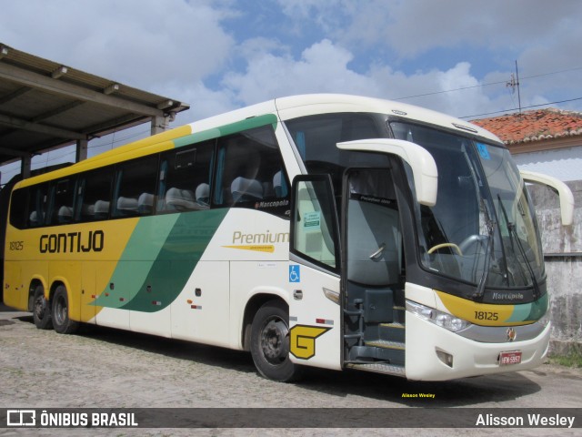 Empresa Gontijo de Transportes 18125 na cidade de Fortaleza, Ceará, Brasil, por Alisson Wesley. ID da foto: 11072020.