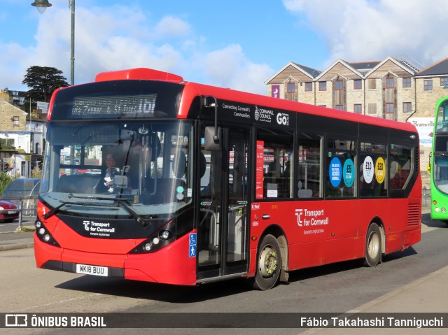 Go Cornwall Bus 2012 na cidade de Penzance, Cornwall, Inglaterra, por Fábio Takahashi Tanniguchi. ID da foto: 11071737.