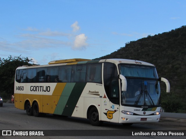 Empresa Gontijo de Transportes 14160 na cidade de Taquaritinga do Norte, Pernambuco, Brasil, por Lenilson da Silva Pessoa. ID da foto: 11071965.