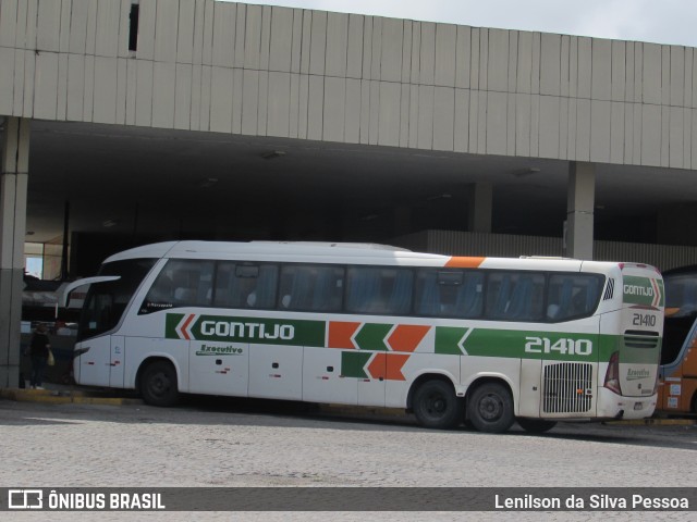 Empresa Gontijo de Transportes 21410 na cidade de Caruaru, Pernambuco, Brasil, por Lenilson da Silva Pessoa. Número da foto: #11072120.