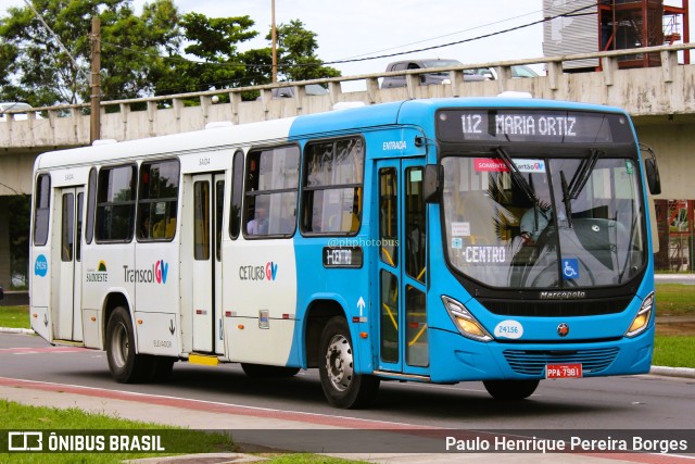 Unimar Transportes 24156 na cidade de Vitória, Espírito Santo, Brasil, por Paulo Henrique Pereira Borges. ID da foto: 11071761.