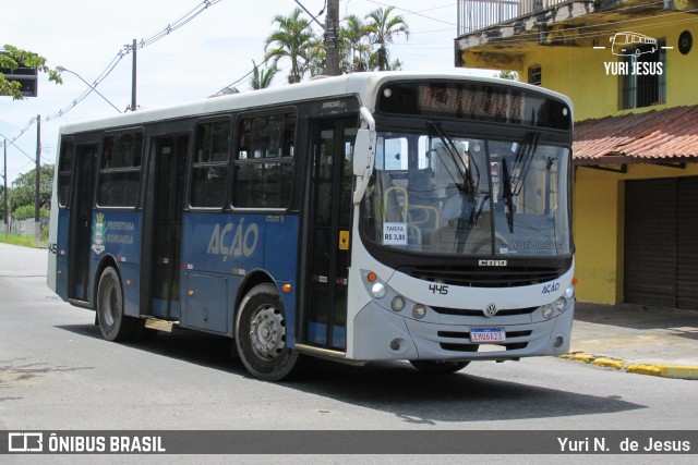 Ação Transportes e Turismo 445 na cidade de Mongaguá, São Paulo, Brasil, por Yuri N.  de Jesus. ID da foto: 11073391.