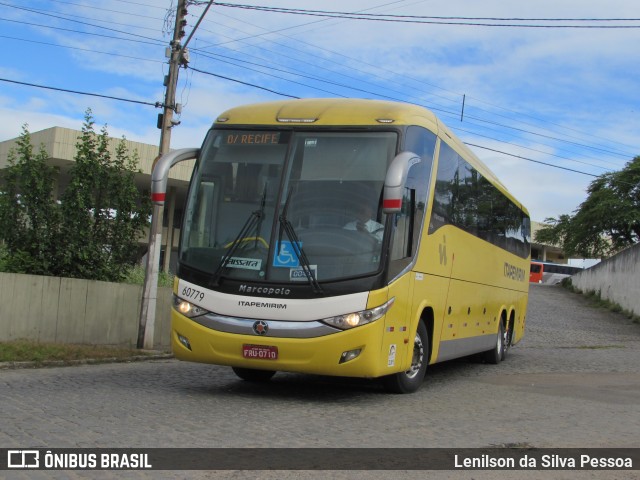 Viação Itapemirim 60779 na cidade de Caruaru, Pernambuco, Brasil, por Lenilson da Silva Pessoa. ID da foto: 11074800.