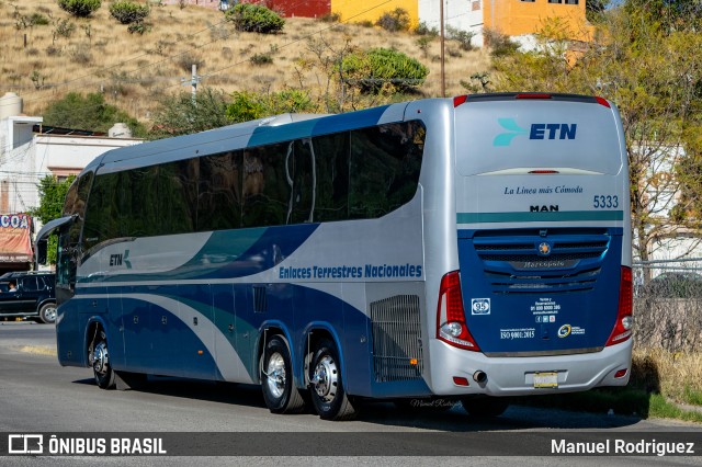 ETN - Enlaces Terrestres Nacionales 5333 na cidade de San Miguel de Allende, Guanajuato, México, por Manuel Rodriguez. Número da foto: #11072841.