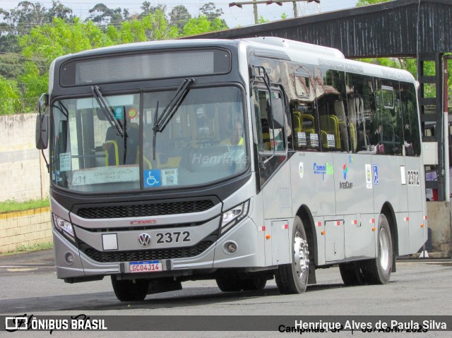 Expresso CampiBus 2372 na cidade de Campinas, São Paulo, Brasil, por Henrique Alves de Paula Silva. Número da foto: #11074674.