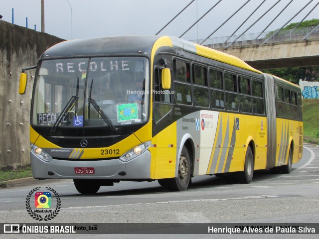 Transportes Capellini 23012 na cidade de Campinas, São Paulo, Brasil, por Henrique Alves de Paula Silva. ID da foto: 11074678.