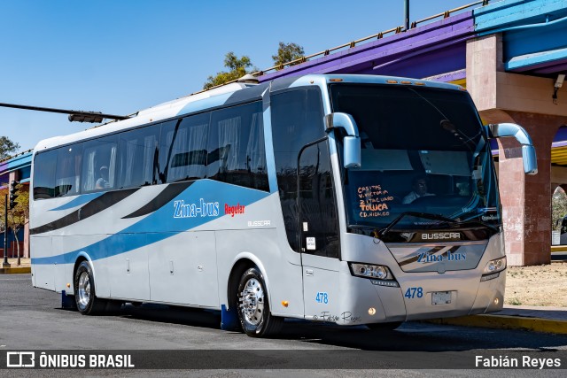 Zina-bus 478 na cidade de Morelia, Michoacán, México, por Fabián Reyes. Número da foto: #11072585.