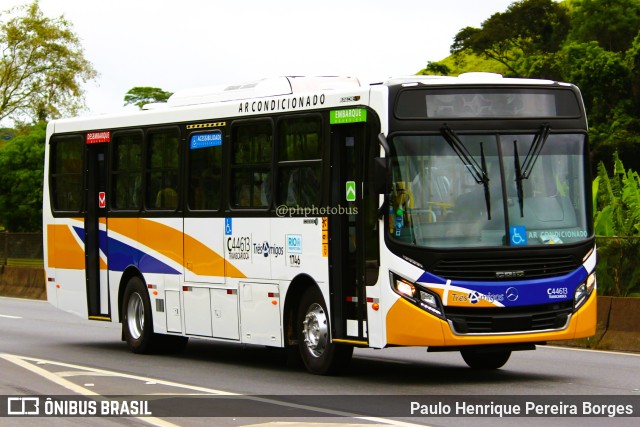 Auto Viação Três Amigos C44613 na cidade de Piraí, Rio de Janeiro, Brasil, por Paulo Henrique Pereira Borges. Número da foto: #11074361.