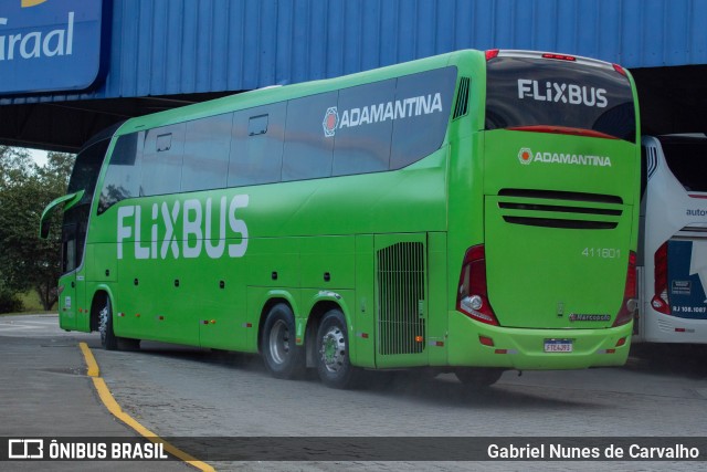 FlixBus Transporte e Tecnologia do Brasil 411601 na cidade de Resende, Rio de Janeiro, Brasil, por Gabriel Nunes de Carvalho. Número da foto: #11073516.