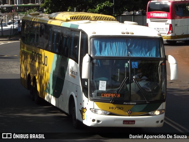 Empresa Gontijo de Transportes 14790 na cidade de Ribeirão Preto, São Paulo, Brasil, por Daniel Aparecido De Souza. Número da foto: #11073247.