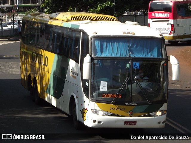 Empresa Gontijo de Transportes 14790 na cidade de Ribeirão Preto, São Paulo, Brasil, por Daniel Aparecido De Souza. ID da foto: 11073247.