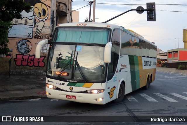 Empresa Gontijo de Transportes 14040 na cidade de Belo Horizonte, Minas Gerais, Brasil, por Rodrigo Barraza. Número da foto: #11073459.