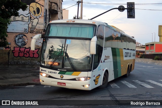 Empresa Gontijo de Transportes 14040 na cidade de Belo Horizonte, Minas Gerais, Brasil, por Rodrigo Barraza. ID da foto: 11073459.