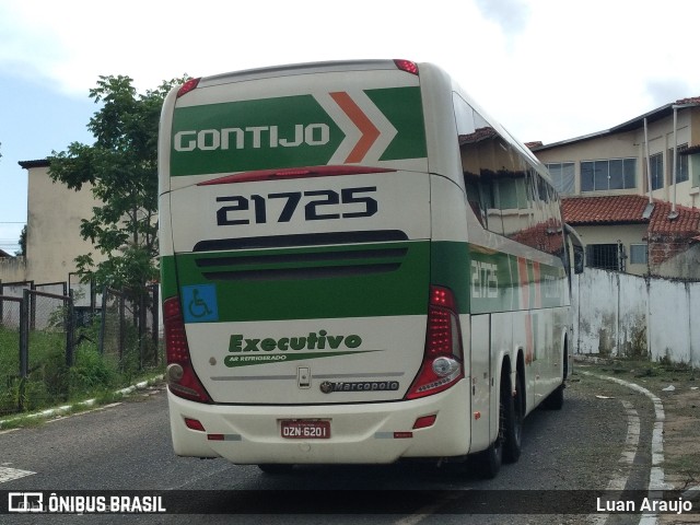Empresa Gontijo de Transportes 21725 na cidade de Teresina, Piauí, Brasil, por Luan Araujo. Número da foto: #11073381.