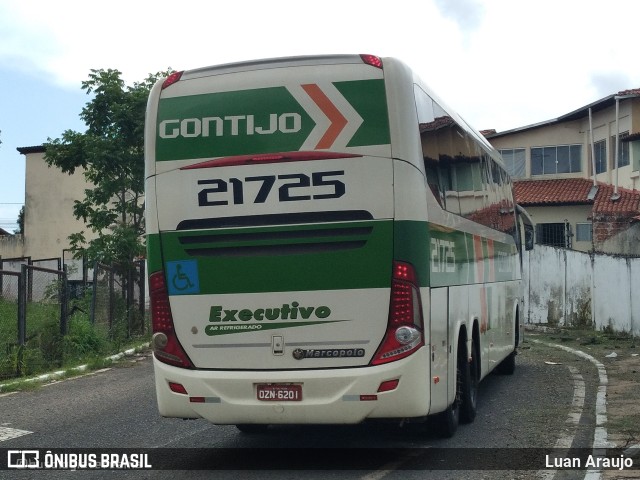 Empresa Gontijo de Transportes 21725 na cidade de Teresina, Piauí, Brasil, por Luan Araujo. ID da foto: 11073381.