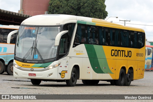 Empresa Gontijo de Transportes 18900 na cidade de Vitória da Conquista, Bahia, Brasil, por Wesley Queiroz. ID da foto: 11073643.