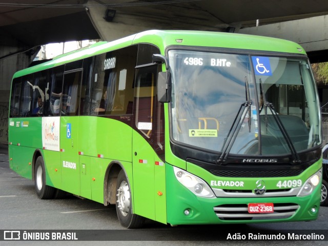 Viação Cuiabá 44099 na cidade de Belo Horizonte, Minas Gerais, Brasil, por Adão Raimundo Marcelino. ID da foto: 11074698.