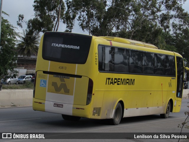 Viação Itapemirim 45813 na cidade de Caruaru, Pernambuco, Brasil, por Lenilson da Silva Pessoa. ID da foto: 11074872.