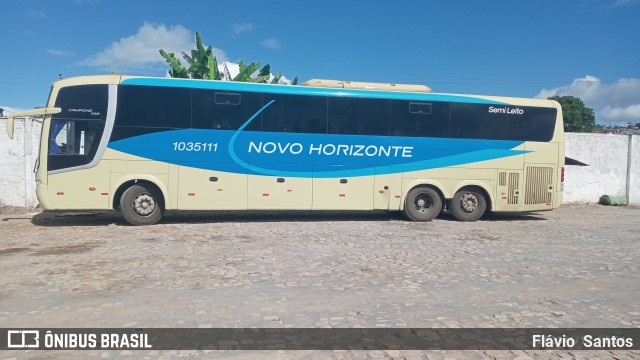 Viação Novo Horizonte 1035111 na cidade de Barra da Estiva, Bahia, Brasil, por Flávio  Santos. Número da foto: #11073153.