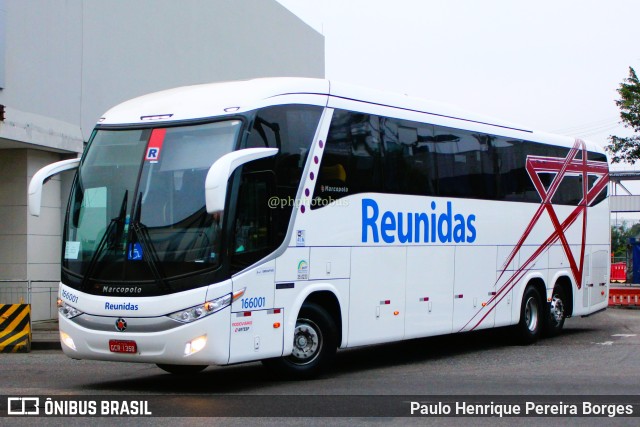 Empresa Reunidas Paulista de Transportes 166001 na cidade de Rio de Janeiro, Rio de Janeiro, Brasil, por Paulo Henrique Pereira Borges. Número da foto: #11074349.