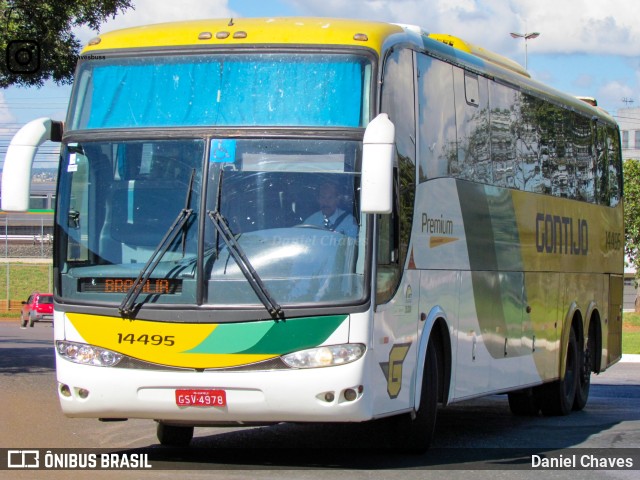 Empresa Gontijo de Transportes 14495 na cidade de Brasília, Distrito Federal, Brasil, por Daniel Chaves. ID da foto: 11077847.