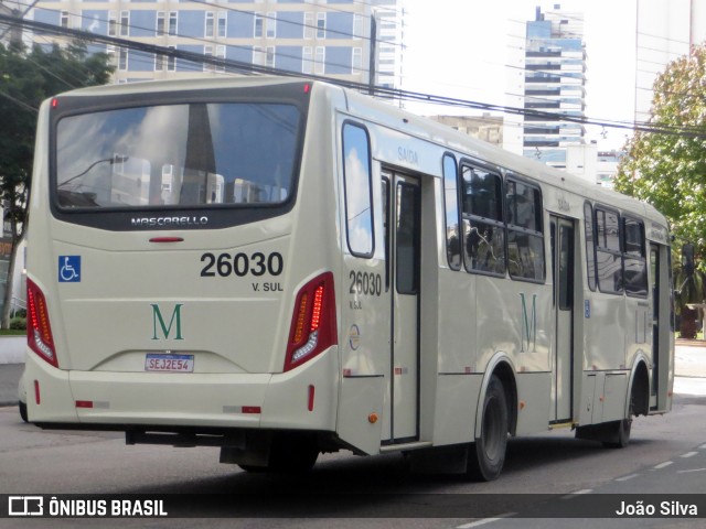 Viação do Sul 26030 na cidade de Curitiba, Paraná, Brasil, por João Silva. ID da foto: 11077665.