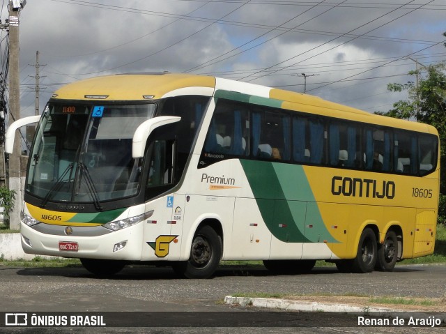 Empresa Gontijo de Transportes 18605 na cidade de Teresina, Piauí, Brasil, por Renan de Araújo. ID da foto: 11076580.