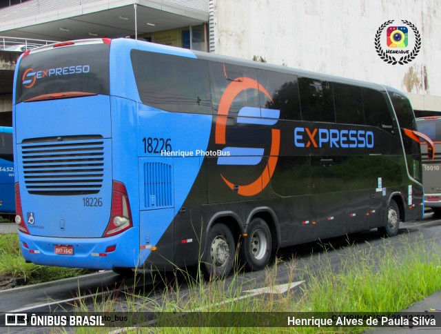 Expresso Transporte e Turismo Ltda. 18226 na cidade de Campinas, São Paulo, Brasil, por Henrique Alves de Paula Silva. ID da foto: 11076635.