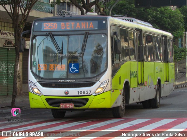 São Dimas Transportes 10827 na cidade de Belo Horizonte, Minas Gerais, Brasil, por Henrique Alves de Paula Silva. ID da foto: 11076632.