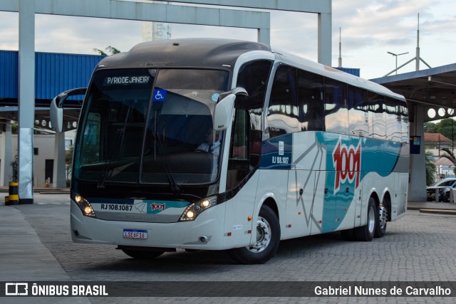 Auto Viação 1001 RJ 108.1087 na cidade de Resende, Rio de Janeiro, Brasil, por Gabriel Nunes de Carvalho. ID da foto: 11075341.