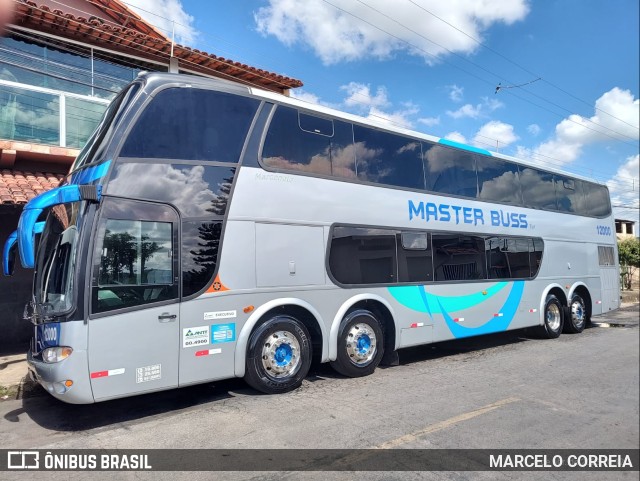 Master Buss Tur 12000 na cidade de Belo Horizonte, Minas Gerais, Brasil, por MARCELO CORREIA. Número da foto: #11075714.