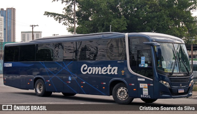 Viação Cometa 722200 na cidade de São Paulo, São Paulo, Brasil, por Cristiano Soares da Silva. ID da foto: 11076820.