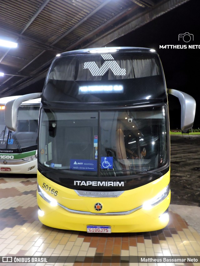 Viação Nova Itapemirim 50166 na cidade de Juiz de Fora, Minas Gerais, Brasil, por Mattheus Bassamar Neto. Número da foto: #11075445.