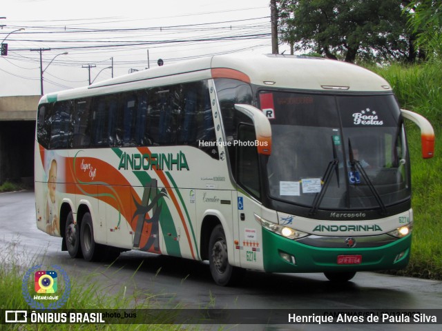 Empresa de Transportes Andorinha 6271 na cidade de Campinas, São Paulo, Brasil, por Henrique Alves de Paula Silva. ID da foto: 11076634.