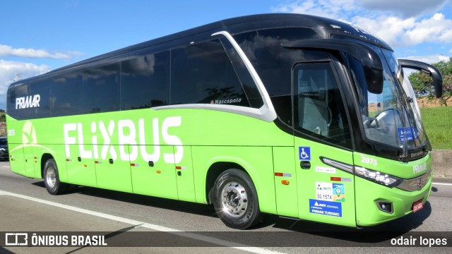 FlixBus Transporte e Tecnologia do Brasil 2075 na cidade de Caçapava, São Paulo, Brasil, por odair lopes. Número da foto: #11076584.
