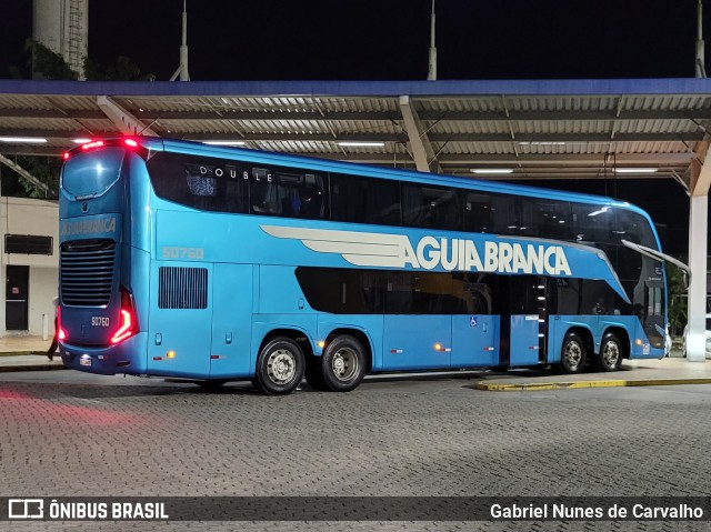 Viação Águia Branca 50760 na cidade de Resende, Rio de Janeiro, Brasil, por Gabriel Nunes de Carvalho. Número da foto: #11076789.