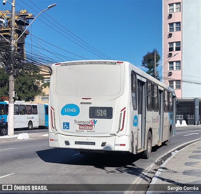 Vereda Transporte Ltda. 13145 na cidade de Vitória, Espírito Santo, Brasil, por Sergio Corrêa. Número da foto: #11075246.