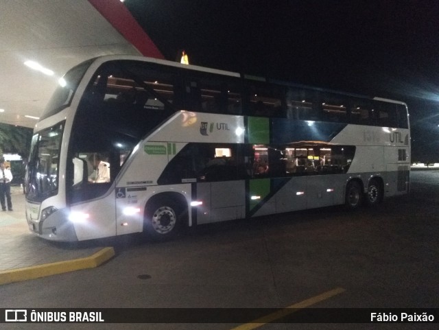 UTIL - União Transporte Interestadual de Luxo 13108 na cidade de Uberaba, Minas Gerais, Brasil, por Fábio Paixão. ID da foto: 11076675.