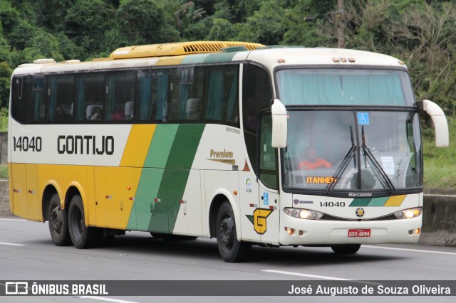 Empresa Gontijo de Transportes 14040 na cidade de Piraí, Rio de Janeiro, Brasil, por José Augusto de Souza Oliveira. ID da foto: 11077340.