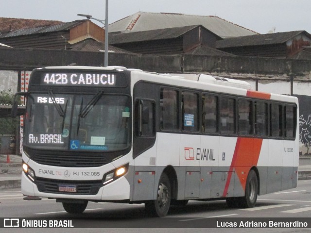 Evanil Transportes e Turismo RJ 132.085 na cidade de Rio de Janeiro, Rio de Janeiro, Brasil, por Lucas Adriano Bernardino. Número da foto: #11077337.