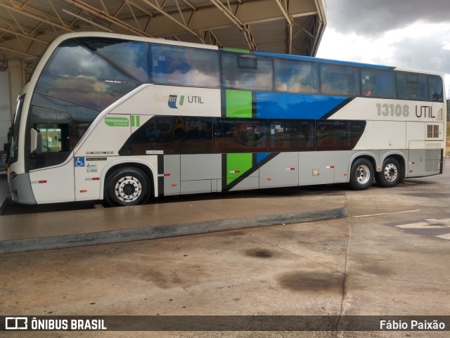 UTIL - União Transporte Interestadual de Luxo 13108 na cidade de Brasília, Distrito Federal, Brasil, por Fábio Paixão. Número da foto: #11076599.