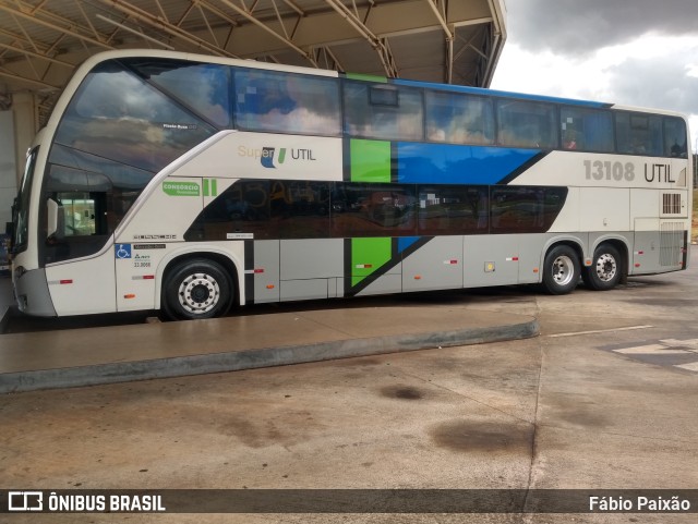 UTIL - União Transporte Interestadual de Luxo 13108 na cidade de Brasília, Distrito Federal, Brasil, por Fábio Paixão. ID da foto: 11076599.