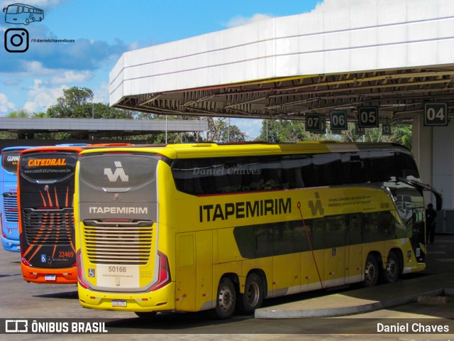 Viação Nova Itapemirim 50166 na cidade de Brasília, Distrito Federal, Brasil, por Daniel Chaves. Número da foto: #11076541.
