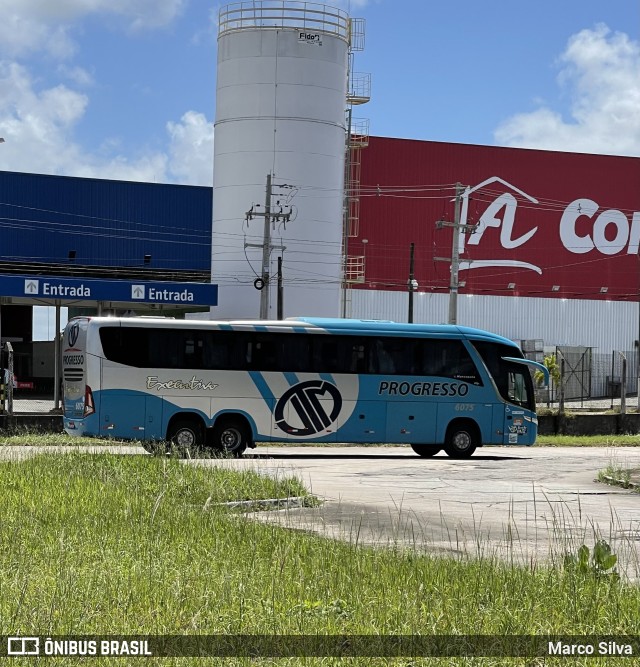 Auto Viação Progresso 6075 na cidade de Natal, Rio Grande do Norte, Brasil, por Marco Silva. Número da foto: #11006256.