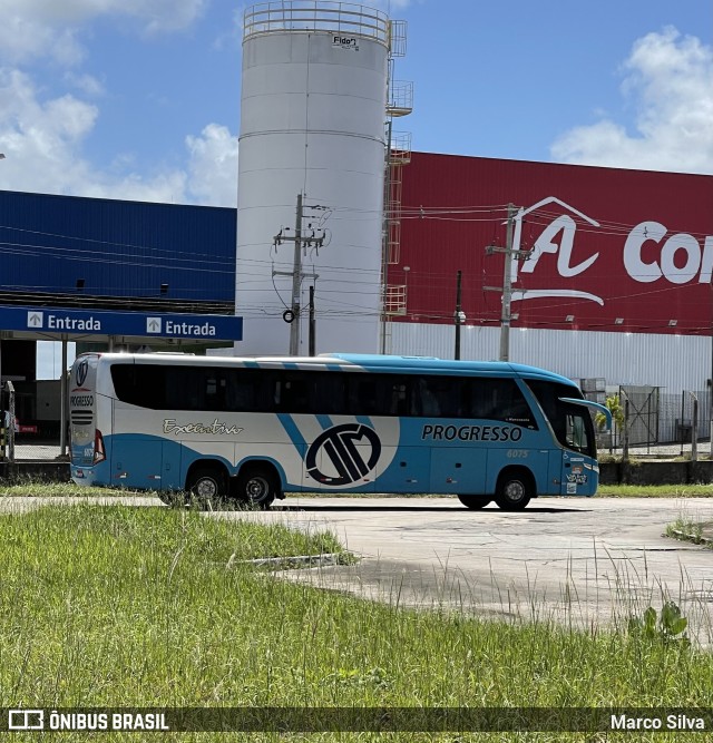 Auto Viação Progresso 6075 na cidade de Natal, Rio Grande do Norte, Brasil, por Marco Silva. ID da foto: 11006256.