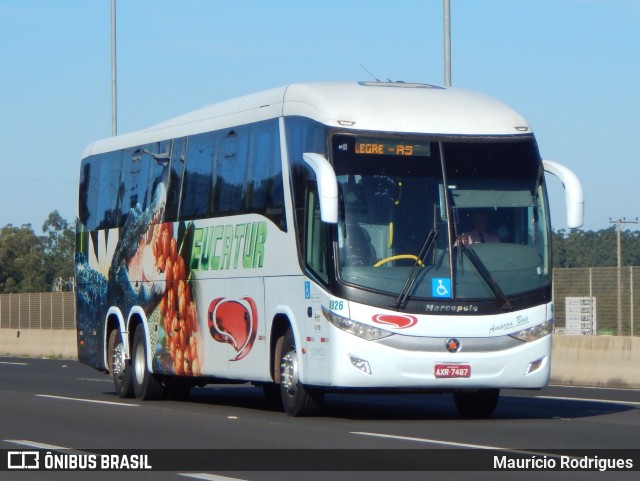 Eucatur - Empresa União Cascavel de Transportes e Turismo 4926 na cidade de Gravataí, Rio Grande do Sul, Brasil, por Maurício Rodrigues. ID da foto: 11007826.