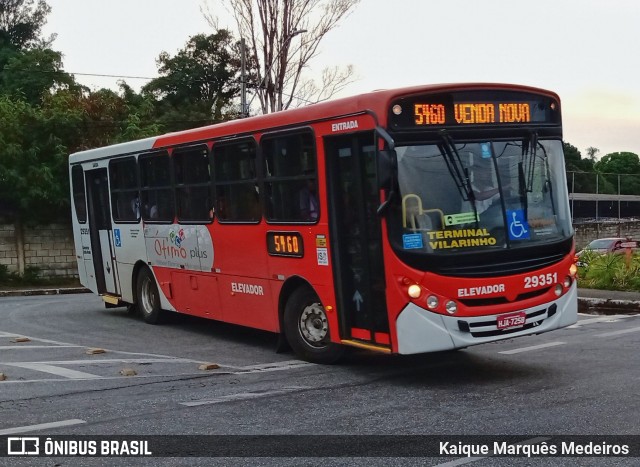 Transbus Transportes > Gávea Transportes 29351 na cidade de Ribeirão das Neves, Minas Gerais, Brasil, por Kaique Marquês Medeiros . ID da foto: 11006272.