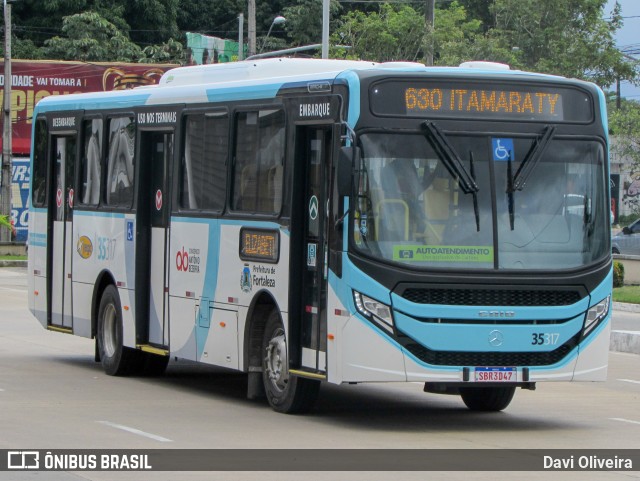 Rota Sol > Vega Transporte Urbano 35317 na cidade de Fortaleza, Ceará, Brasil, por Davi Oliveira. Número da foto: #11008334.